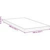 Čiužinys Čiužinio papildymas 100 x 200 cm storio Žakardinis audinys