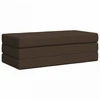 Čiužinys Sulankstomas Sofos Lova 120 x 67 x 45 cm Taupe