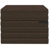 Čiužinys Sulankstomas Sofos Lova 140 x 67 x 45 cm Taupe