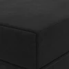 Čiužinys Sulankstomas Sofos Lova 160 x 67 x 45 cm Juoda