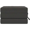 Čiužinys Sulankstomas Sofos Lova 75 x 67 x 45 cm Tamsiai pilka