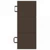 Čiužinys Sulankstomas Sofos Lova 75 x 67 x 45 cm Taupe