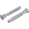 Confirmat varžtai 2 vnt. Sidabrinė Ø7 x 50 mm Metalas