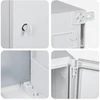 Control Cabinet Pilka 57 x 23 x 60 cm ABS plastikas