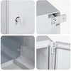 Control Cabinet Pilka 57 x 24,5 x 70 cm ABS plastikas