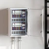 Control Cabinet Pilka 57 x 24,5 x 70 cm ABS plastikas