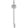 Dangčio atramos vyris 2 pcs Sidabro 194 x 36 x 18 mm Geležis