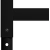 Darbastalio rėmai, 2vnt., juodi, 85x(69-95,5)cm, metalas