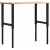 Darbastalis, 100x60x(71,5-98)cm, ąžuolo masyvas