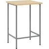Kampinis stalas Pilka 55 x 55 x 85 cm