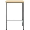 Kampinis stalas Pilka 55 x 55 x 85 cm