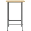 Kampinis stalas Pilka 55 x 55 x 85 cm