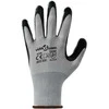 Darbo pirštinės 24 pcs Pilka ir juoda 8 / m Poliesteris