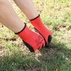 Darbo pirštinės 24 pcs Raudona ir Juoda 10 / xl Latekso danga