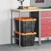 Kampinis stalas Pilka 55 x 55 x 85 cm