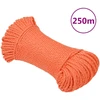 Darbo virvė, oranžinės spalvos, 6mm, 250m, polipropilenas