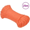 Darbo virvė, oranžinės spalvos, 8mm, 25m, polipropilenas