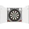 Dartboard spinta Betono pilka 56 x 12 x 63 cm Apdirbta mediena