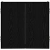 Dartboard spinta Juodojo ąžuolo 56 x 12 x 53,5 cm