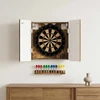 Dartboard spinta ZWOLLE Dūminio ąžuolo 52,5 x 10,5 x 57,5 cm
