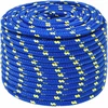 Daugiafunkcinė buitinė virvė 12 mm 100 m Mėlyna PP