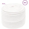 Daugiafunkcinė buitinė virvė 14 mm 25 m Balta PP