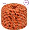 Daugiafunkcinė buitinė virvė 14 mm 25 m Oranžinė PP
