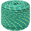 Daugiafunkcinė buitinė virvė 14 mm 50 m Žalia PP