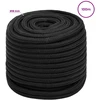 Daugiafunkcinė buitinė virvė 18 mm 100 m Juoda PP