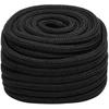 Daugiafunkcinė buitinė virvė 20 mm 100 m Juoda PP