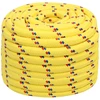 Daugiafunkcinė buitinė virvė 20 mm 25 m Geltona PP