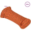 Daugiafunkcinė buitinė virvė 3 mm 25 m Oranžinė PP