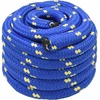 Daugiafunkcinė buitinė virvė 30 mm 25 m Mėlyna PP