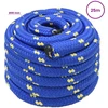 Daugiafunkcinė buitinė virvė 30 mm 25 m Mėlyna PP