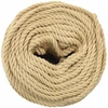 Daugiafunkcinė buitinė virvė 4 mm 25 m Natūrali PP