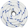 Daugiafunkcinė buitinė virvė 40 mm 25 m Balta ir mėlyna PP