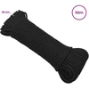 Daugiafunkcinė buitinė virvė 5 mm 50 m Juoda PP