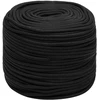 Daugiafunkcinė buitinė virvė 6 mm 25 m Juoda PP
