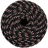Daugiafunkcinė buitinė virvė 6 mm 50 m Juoda ir raudona PP