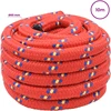 Daugiafunkcinė buitinė virvė 60 mm 10 m Raudona PP