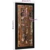 Daugiaspalvė paltų kabykla 40x2x80 cm Regeneruota medžio masyva