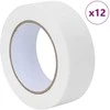 Dažytojo maskavimo juostos 12 pcs Balta 38mm x 50m Popierius