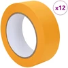 Dažytojo maskavimo juostos 12 vnt. Geltona 38mm x 50m Popierius