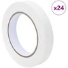 Dažytojo maskavimo juostos 24 pcs Balta 19mm x 50m Popierius