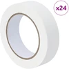 Dažytojo maskavimo juostos 24 vnt. Balta 30mm x 50m Popierius