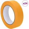 Dažytojo maskavimo juostos 24 vnt. Geltona 30mm x 50m Popierius