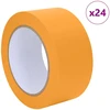 Dažytojo maskavimo juostos 24 vnt. Geltona 50mm x 50m Popierius