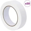 Dažytojo maskavimo juostos 50 pcs Balta 30mm x 50m Popierius