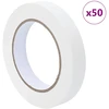 Dažytojo maskavimo juostos 50 vnt. Balta 19mm x 50m Popierius