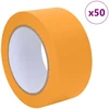 Dažytojo maskavimo juostos 50 vnt. Geltona 50mm x 50m Popierius